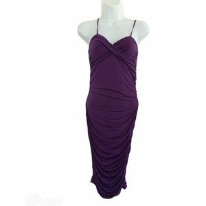 BD Junior Purple Stretch Dress Size 3